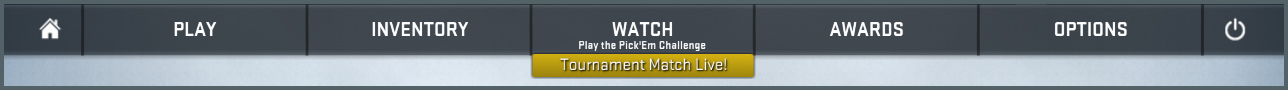 Main Menu Bar