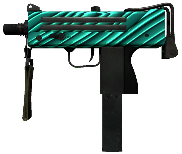 MAC10-Malachite-Alone